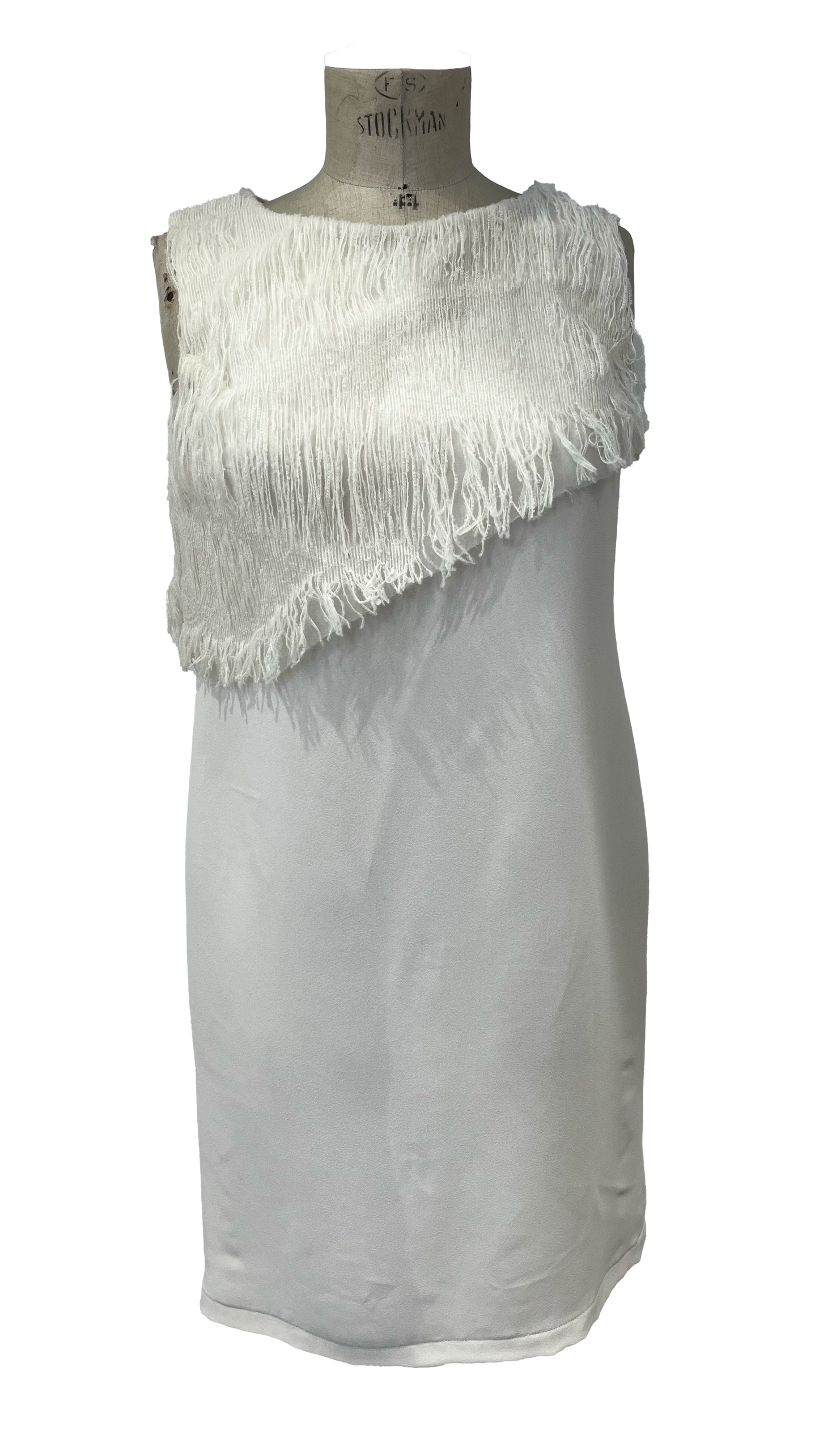 Robe franges