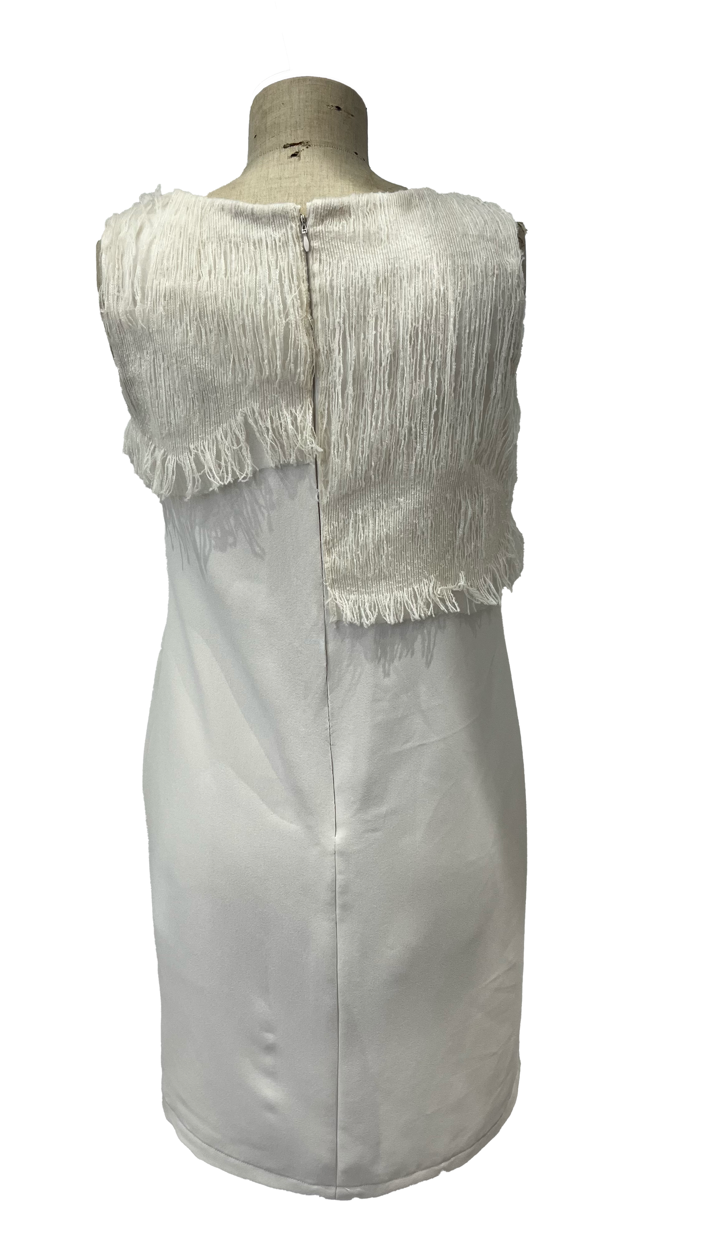 Robe franges