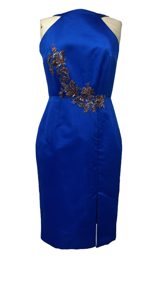 Robe de cocktail Bleu royal