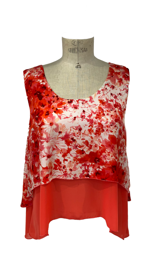 Blouse florale
