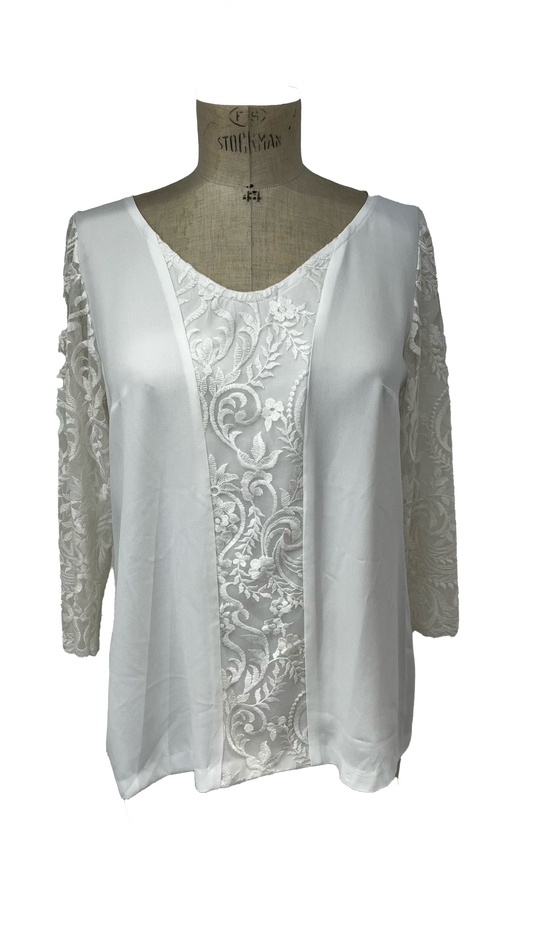 Blouse en dentelle